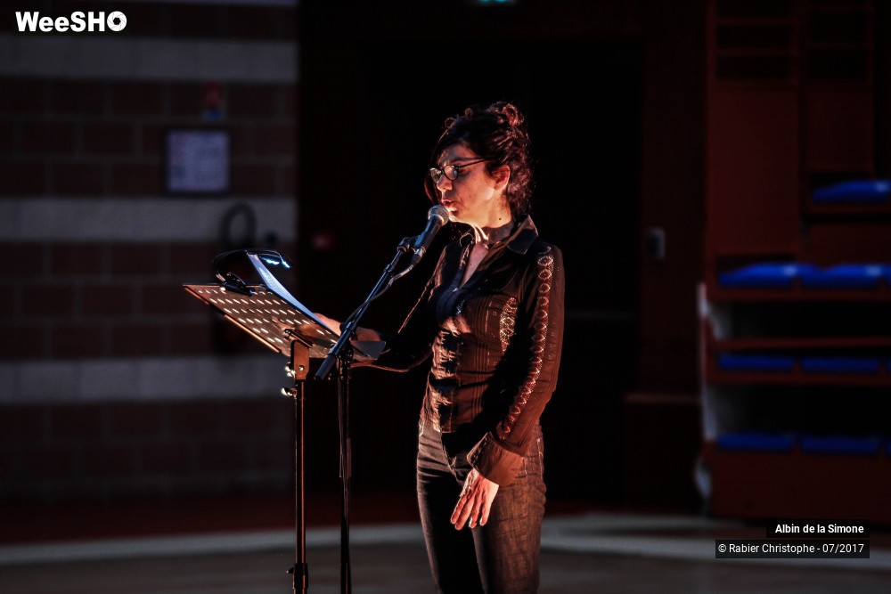 12/23 photos du spectacle Albin de la Simone et Brigitte Giraud