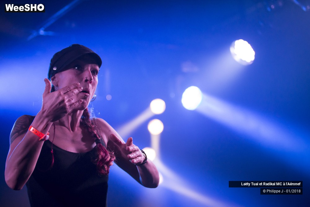 10/18 photos du spectacle Laëty Tual et Radikal MC