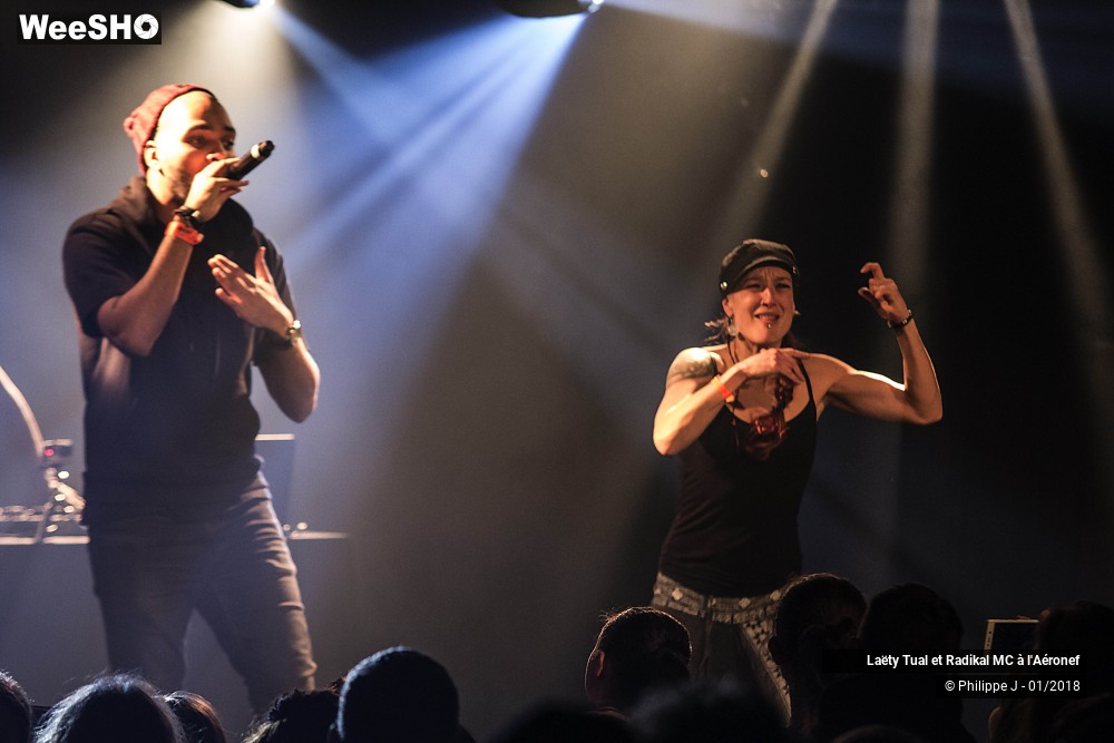 15/18 photos du spectacle Laëty Tual et Radikal MC