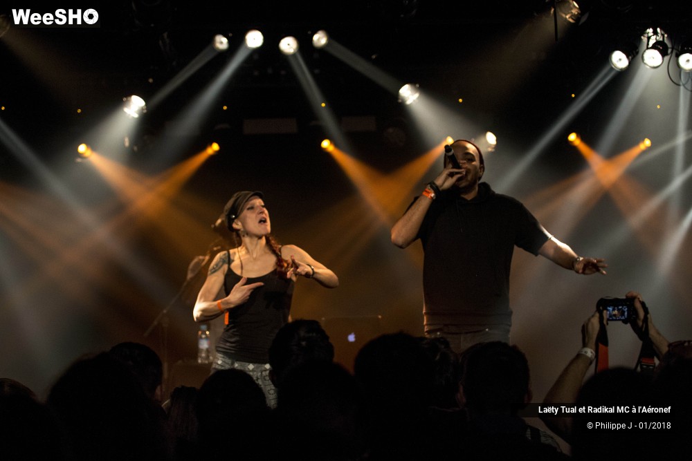 18/18 photos du spectacle Laëty Tual et Radikal MC