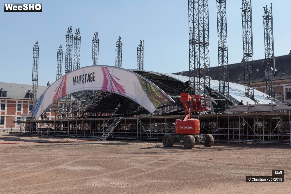 8/31 photos du spectacle Implantation et Coulisses du Main Square Festival 2018