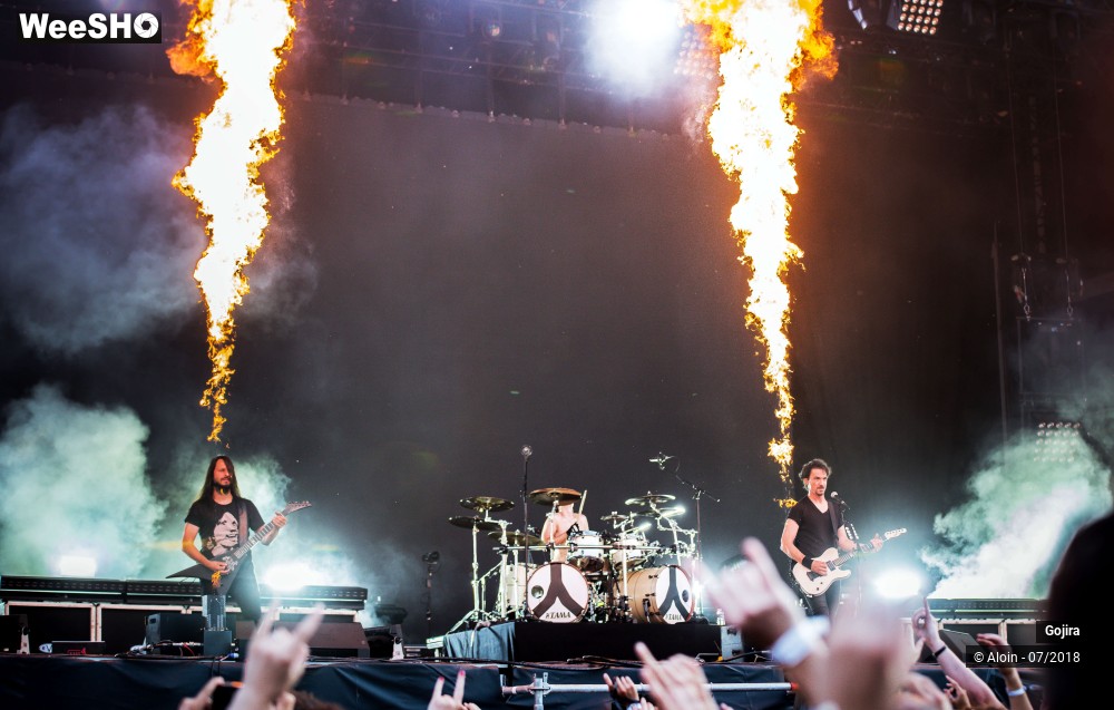 2/15 photos du spectacle Gojira