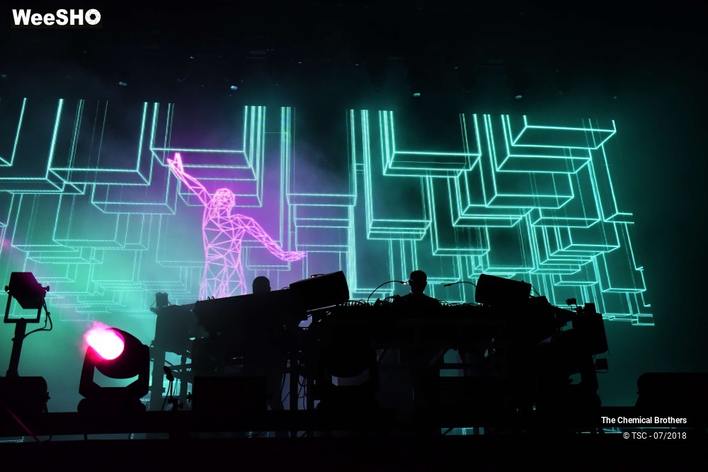 1/24 photos du spectacle The Chemical Brothers