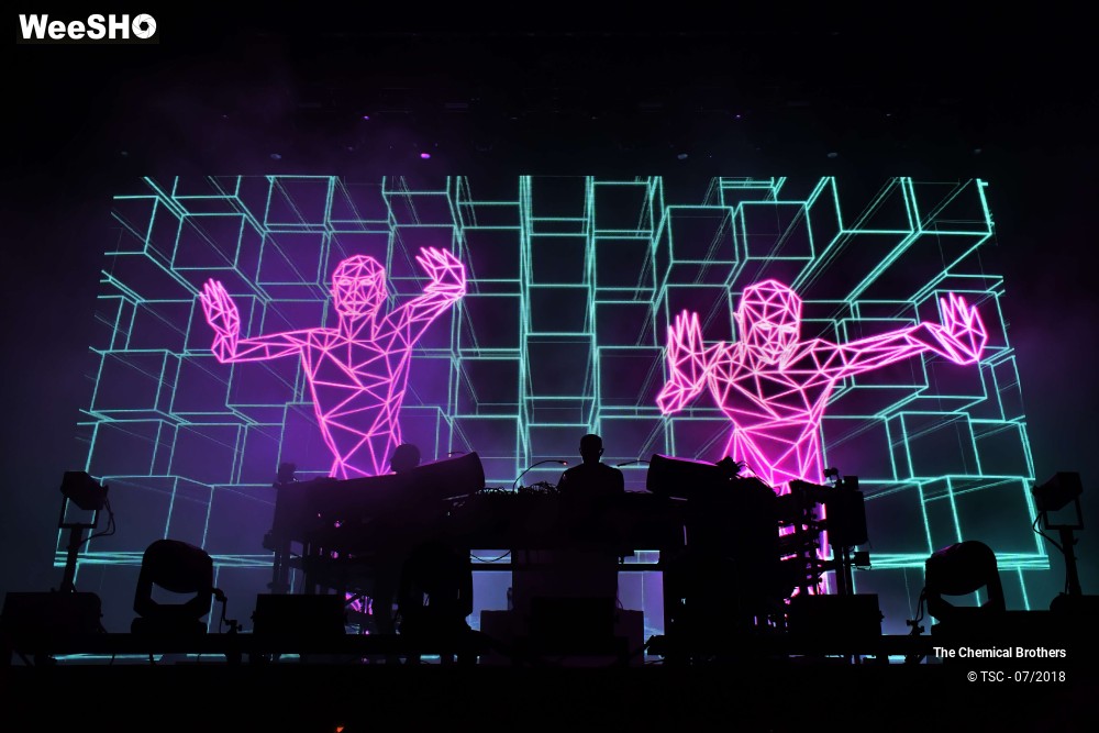 19/24 photos du spectacle The Chemical Brothers