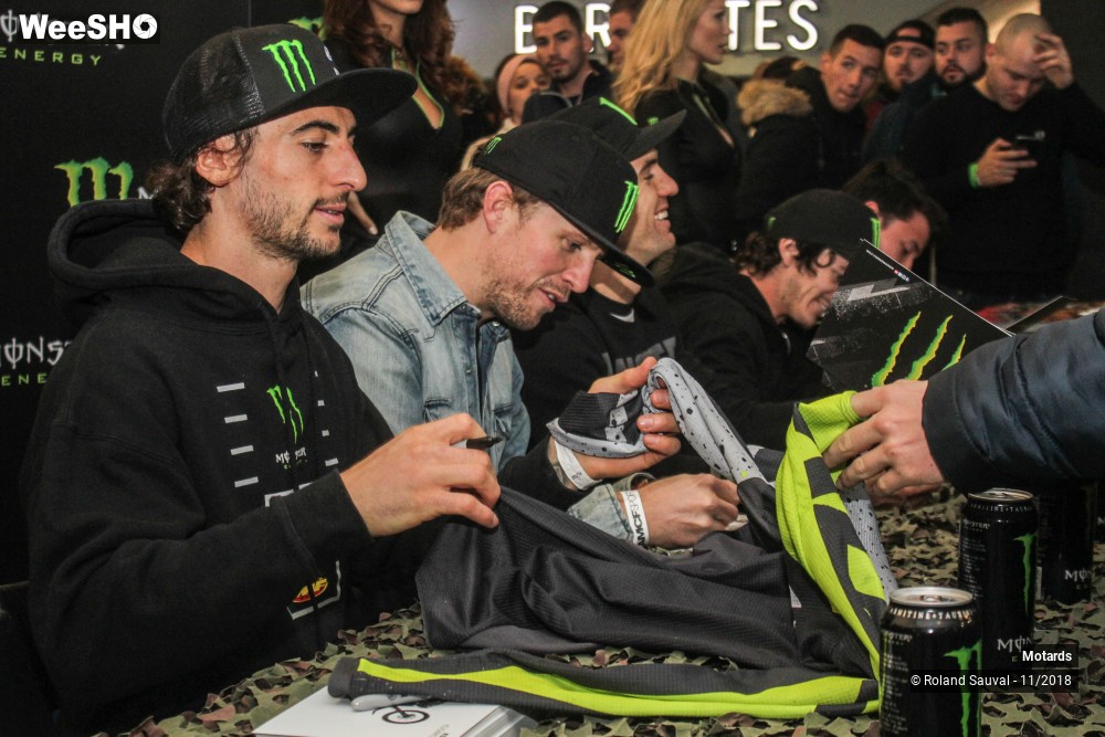 9/38 photos du spectacle l'animation du supercross Paris 2018