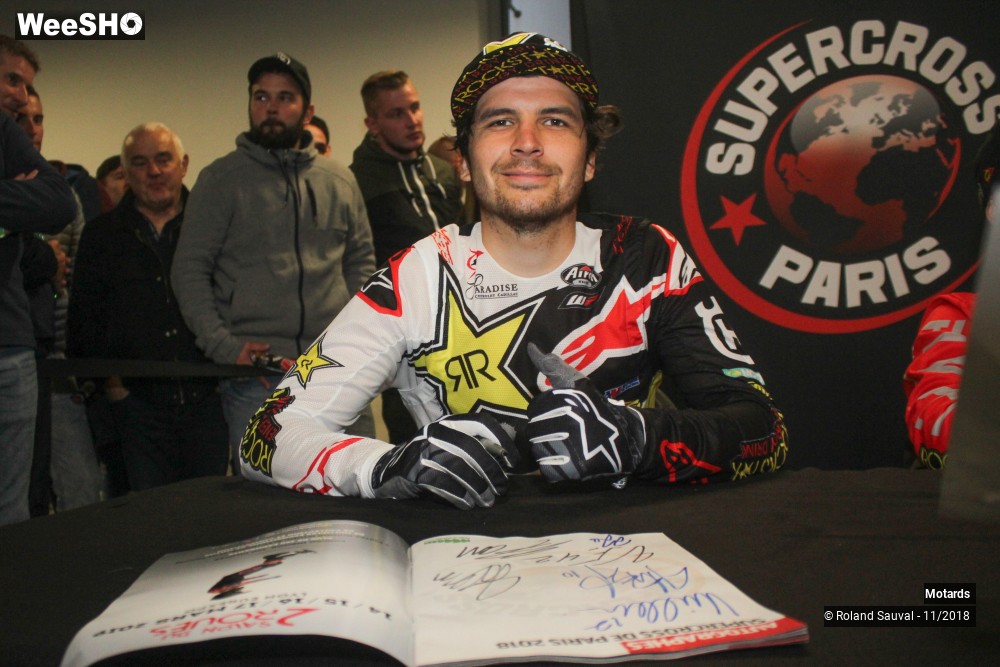 15/38 photos du spectacle l'animation du supercross Paris 2018