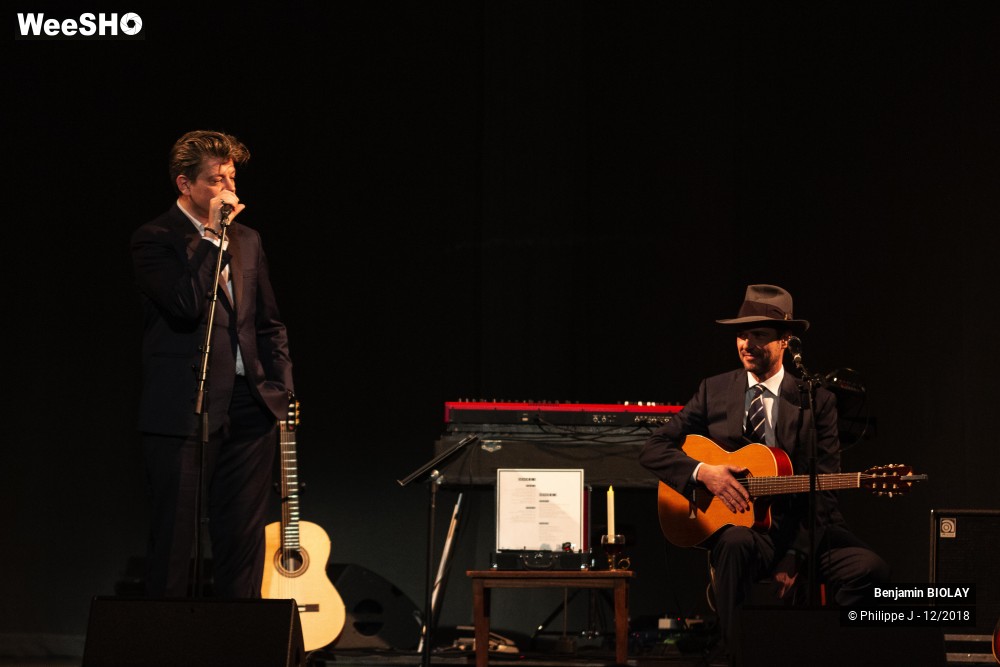 2/14 photos du spectacle Benjamin Biolay et Melvil Poupaud