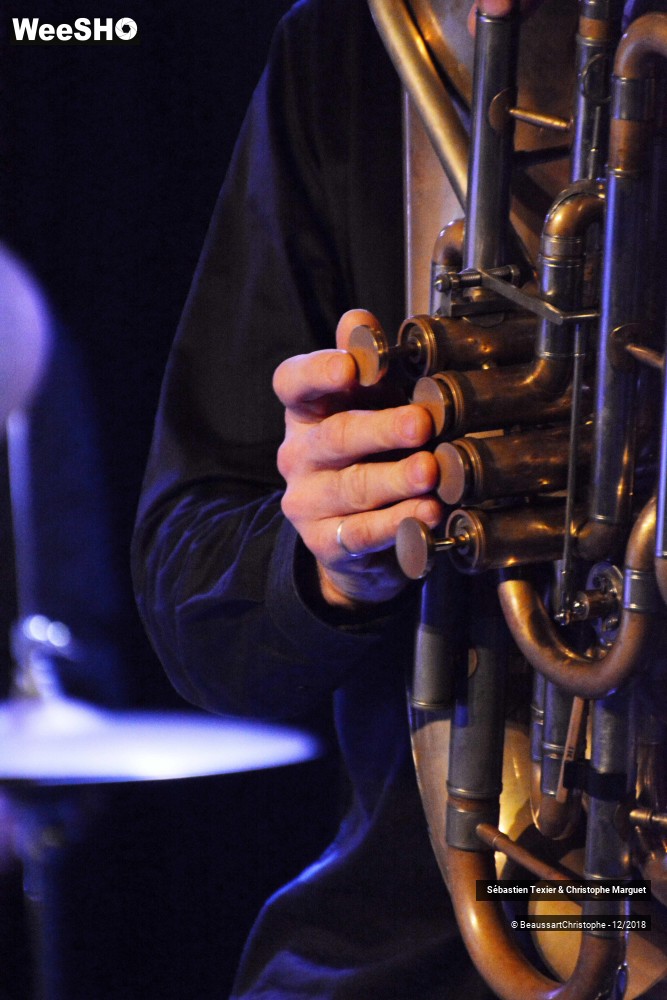 1/25 photos du spectacle Sébastien Texier & Christophe Marguet " For travellers Only "