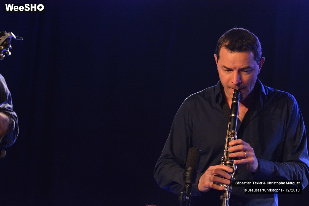 18/25 photos du spectacle Sébastien Texier & Christophe Marguet " For travellers Only "