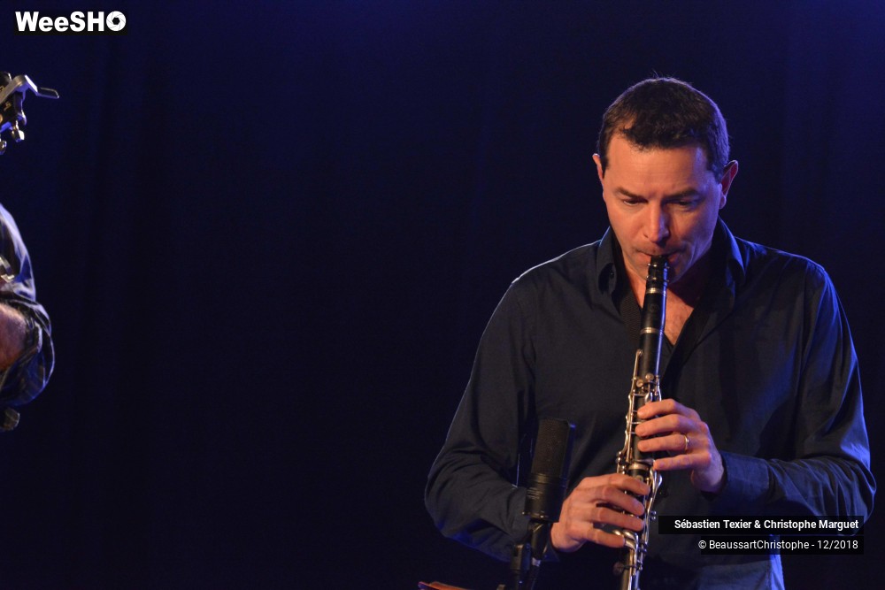 22/25 photos du spectacle Sébastien Texier & Christophe Marguet " For travellers Only "