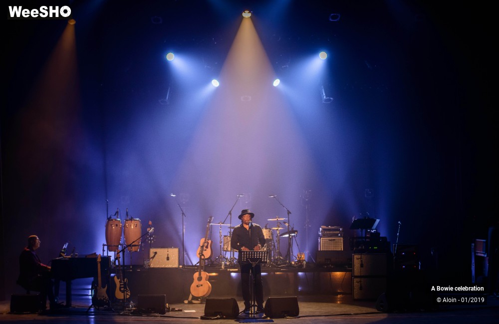 16/24 photos du spectacle A Bowie celebration