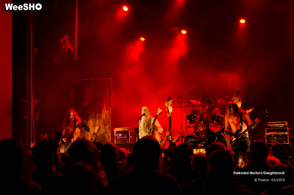 3/23 photos du spectacle Darkened Nocturn Slaughtercult