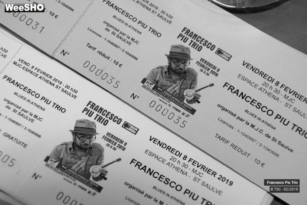 5/30 photos du spectacle Francesco Piu Trio