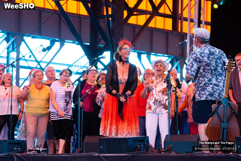7/29 photos du spectacle The Mamys and the Papys