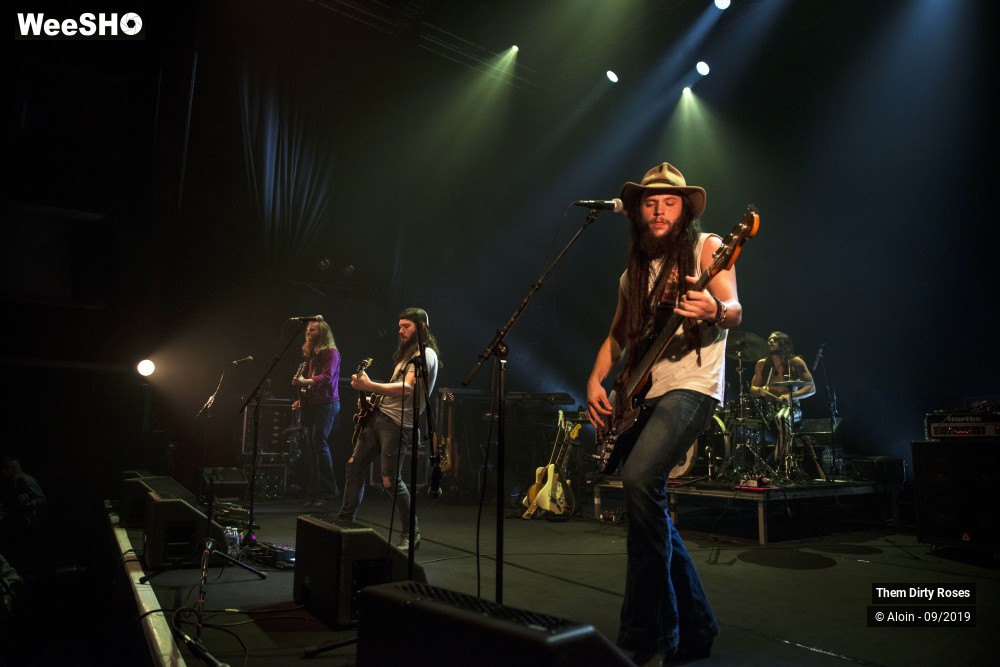 10/14 photos du spectacle Them Dirty Roses