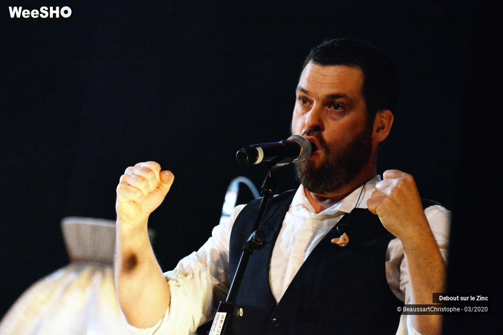 8/31 photos du spectacle Vian par Debout sur le Zinc