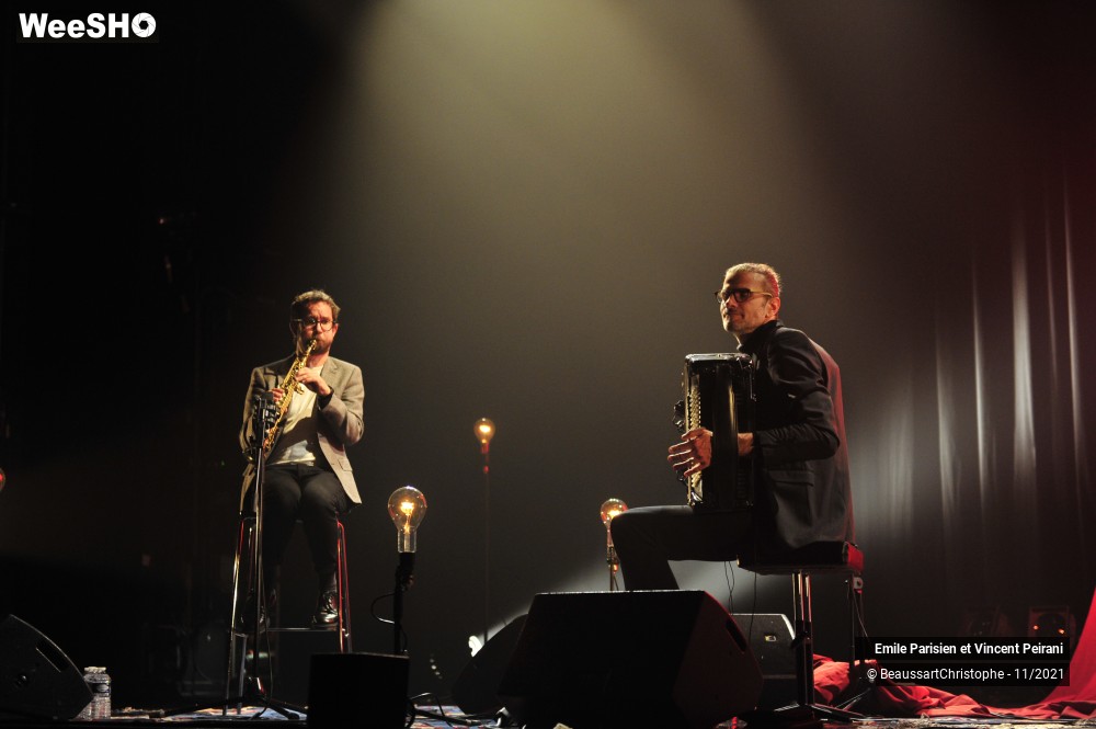 4/30 photos du spectacle Emile Parisien et Vincent Peirani