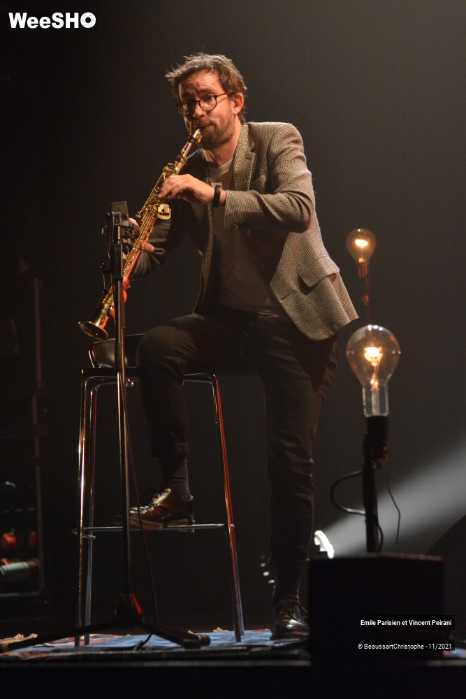16/30 photos du spectacle Emile Parisien et Vincent Peirani