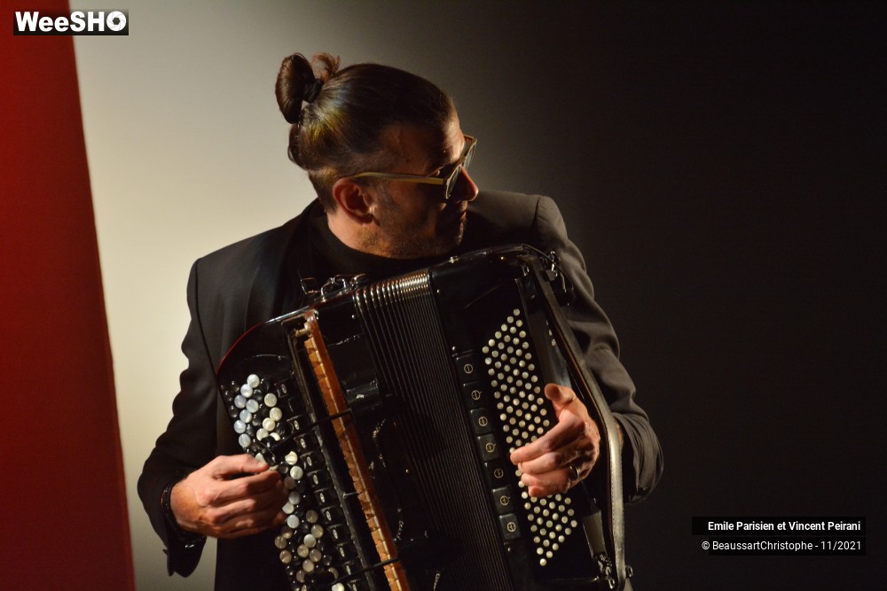 25/30 photos du spectacle Emile Parisien et Vincent Peirani
