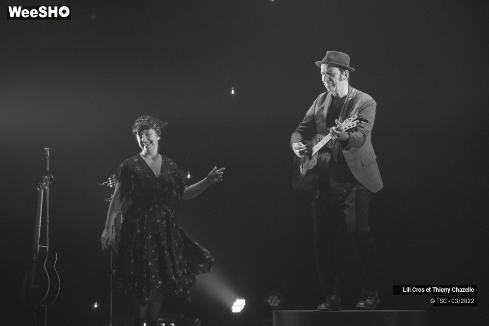 6/17 photos du spectacle Lili Cros et Thierry Chazelle+ Choeur de Femmes L