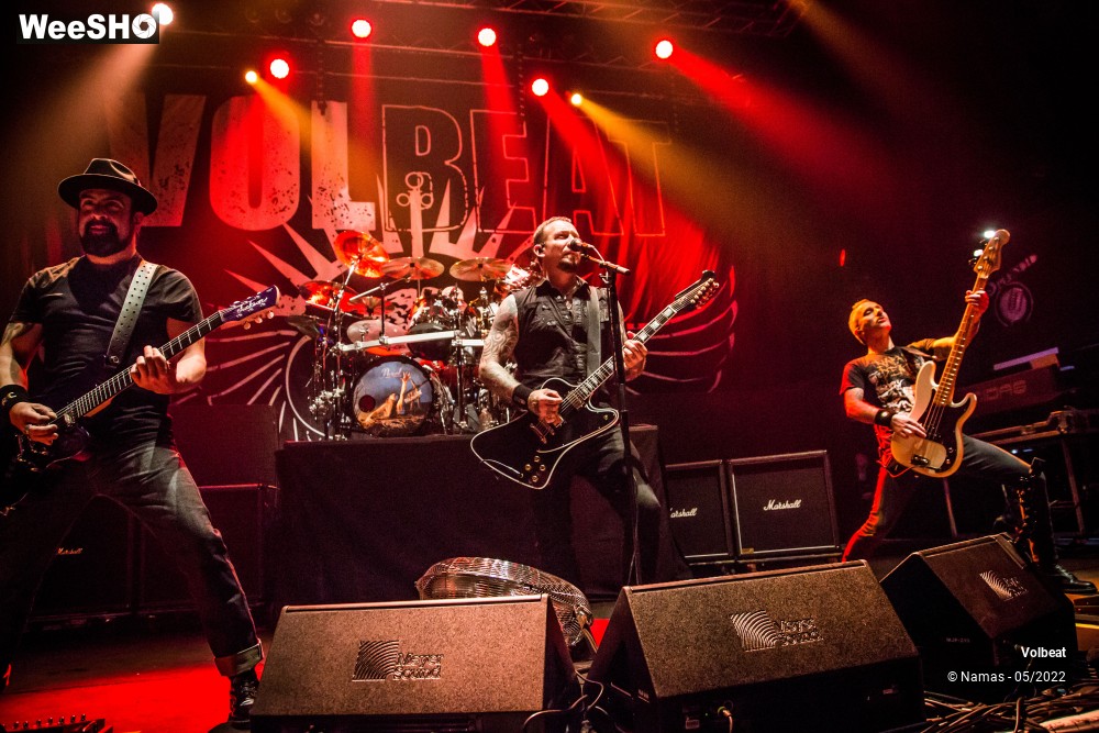 6/39 photos du spectacle Volbeat