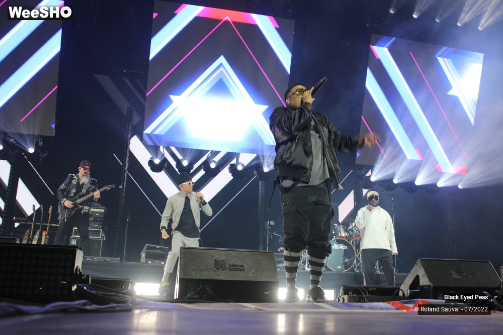 7/28 photos du spectacle Black Eyed Peas