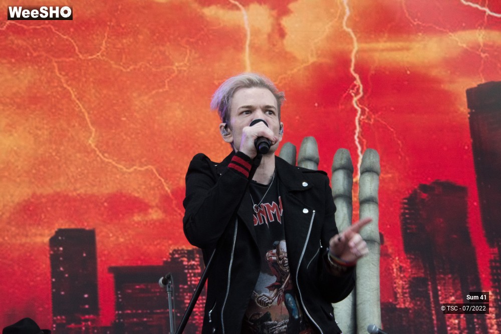 2/25 photos du spectacle Sum 41