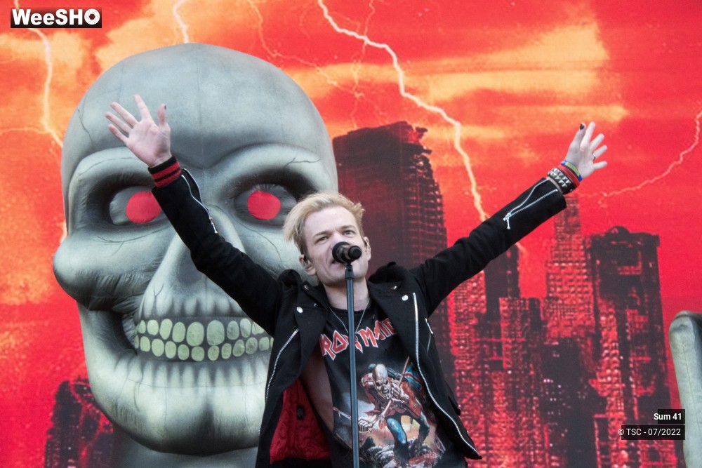 7/25 photos du spectacle Sum 41
