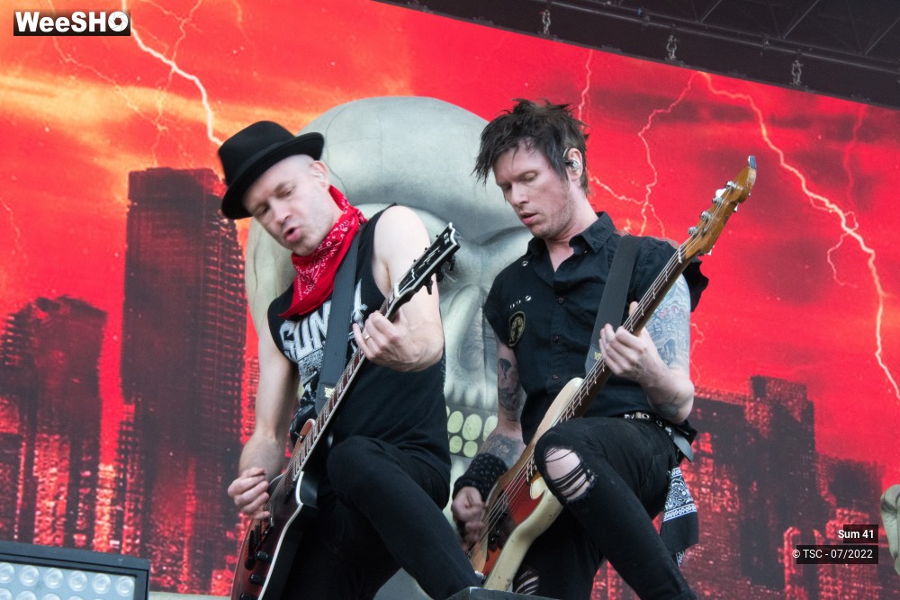 10/25 photos du spectacle Sum 41
