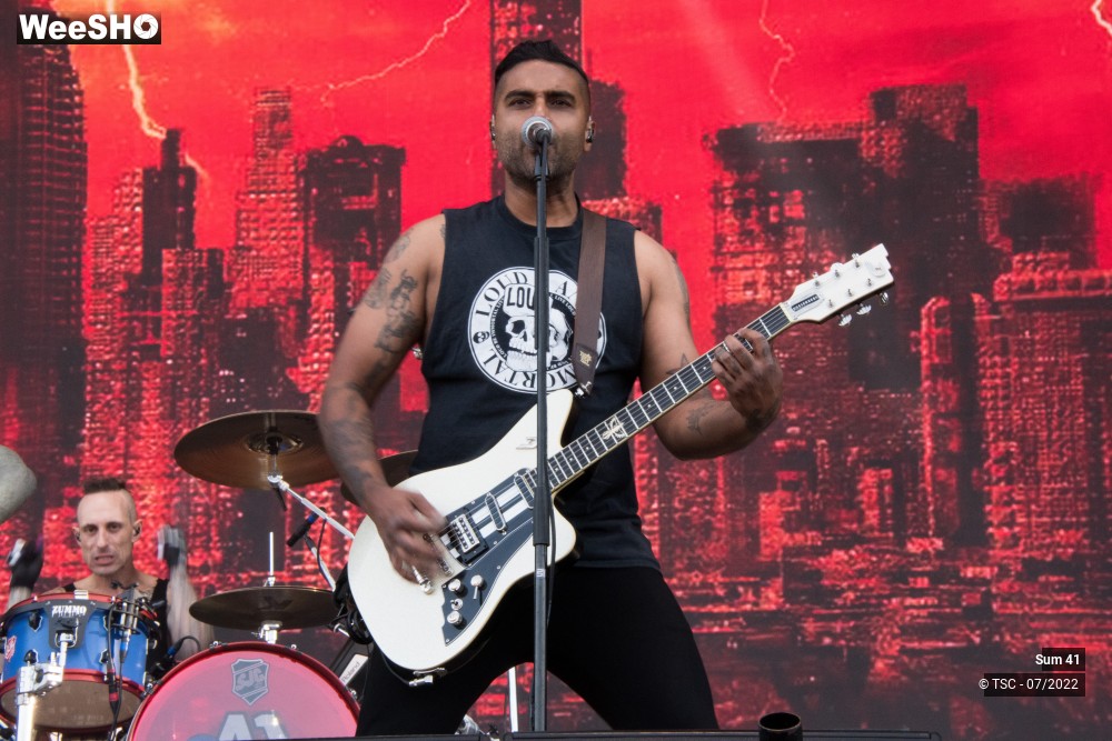 14/25 photos du spectacle Sum 41