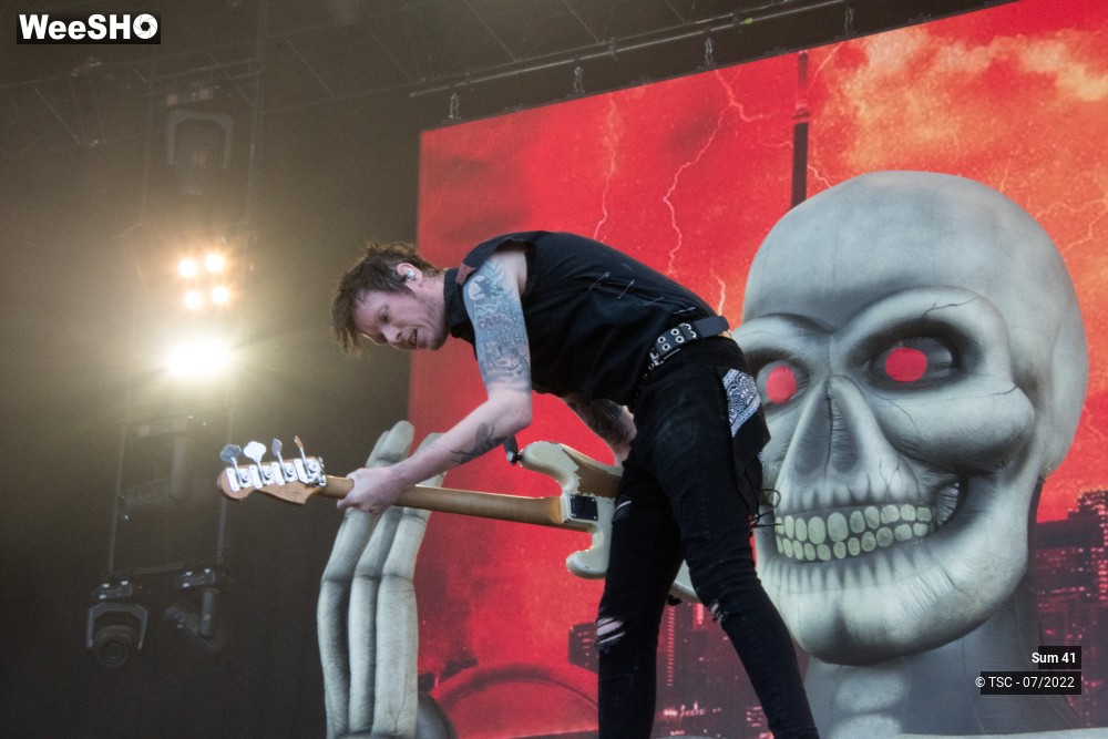 16/25 photos du spectacle Sum 41