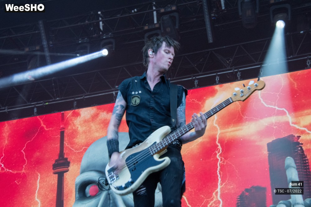 21/25 photos du spectacle Sum 41