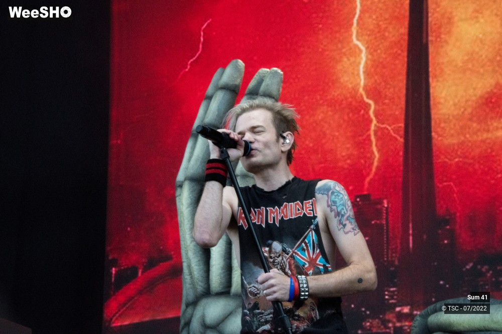24/25 photos du spectacle Sum 41