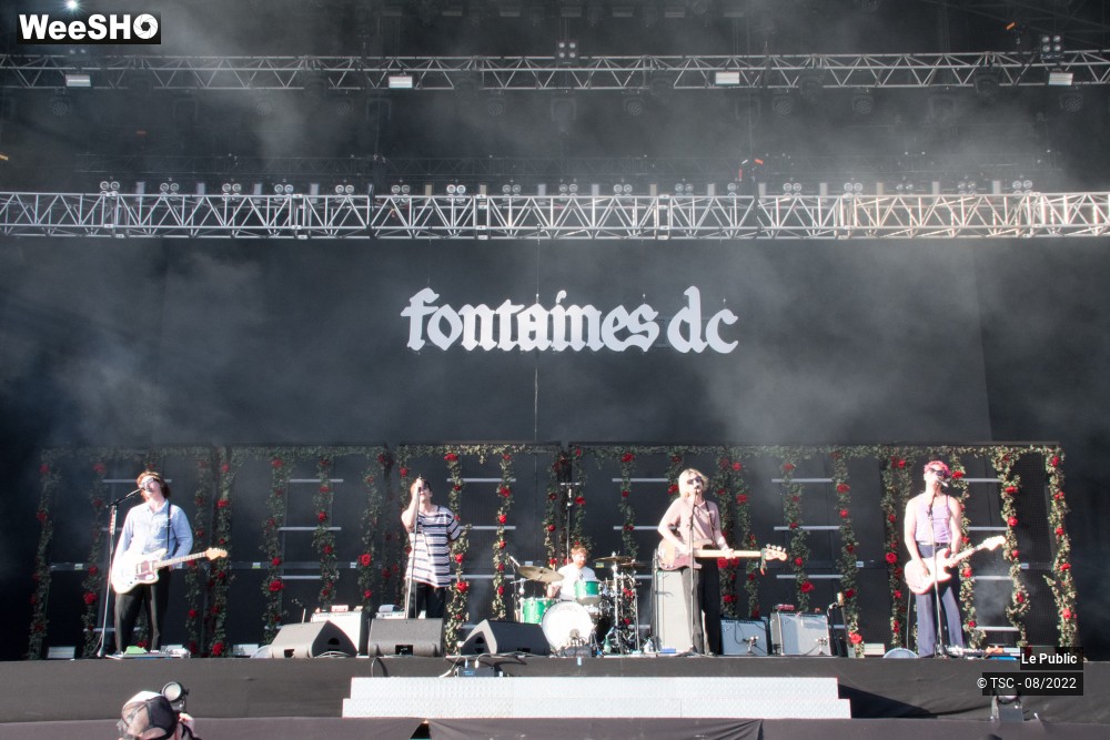 5/12 photos du spectacle Fontaines D.C.