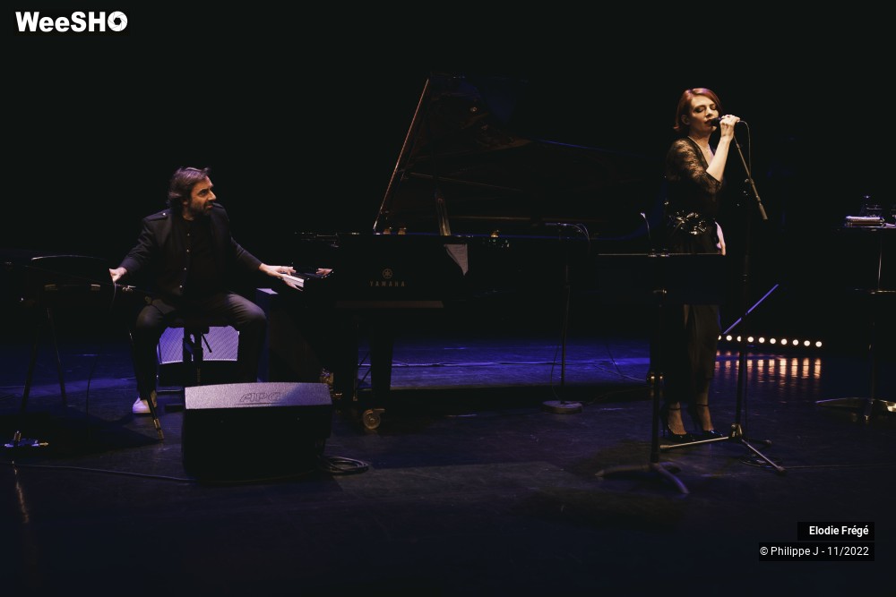 6/20 photos du spectacle Elodie Frégé et André Manoukian