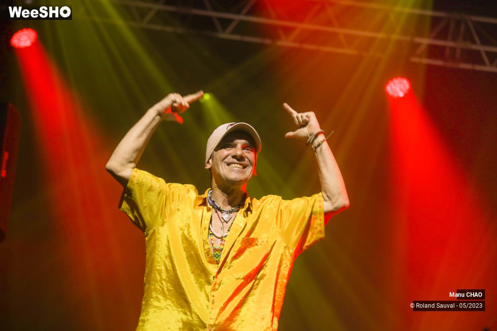 1/33 photos du spectacle Manu Chao en acoustic