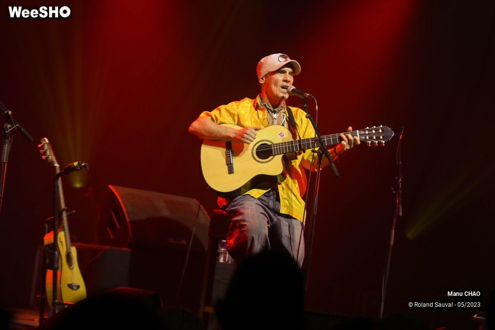 5/33 photos du spectacle Manu Chao en acoustic