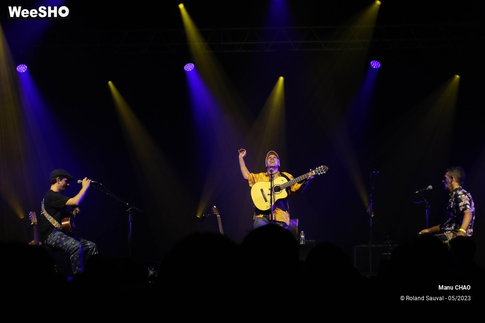 33/33 photos du spectacle Manu Chao en acoustic