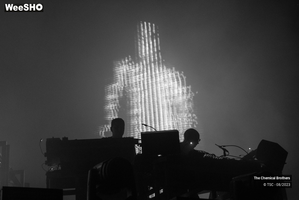 9/11 photos du spectacle The Chemical Brothers
