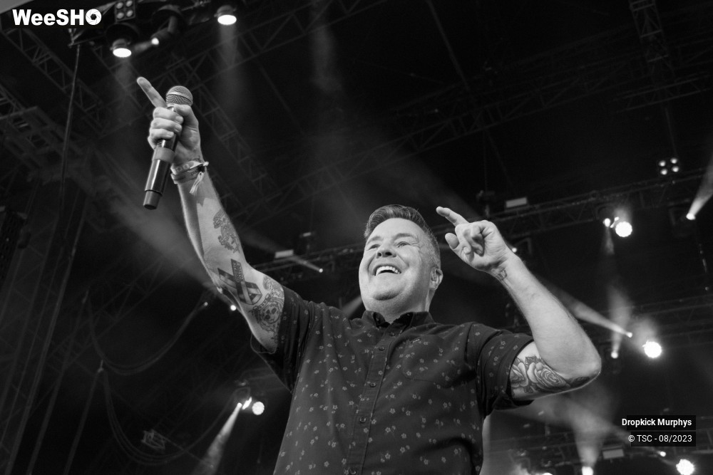 3/8 photos du spectacle Dropkick murphys