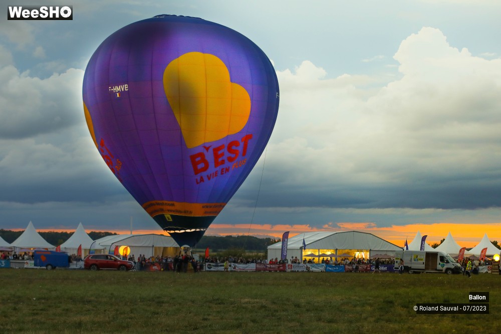 12/89 photos du spectacle Montgolfières
