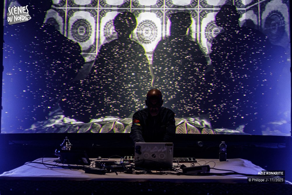 3/8 photos du spectacle AZIZ KONKRITE