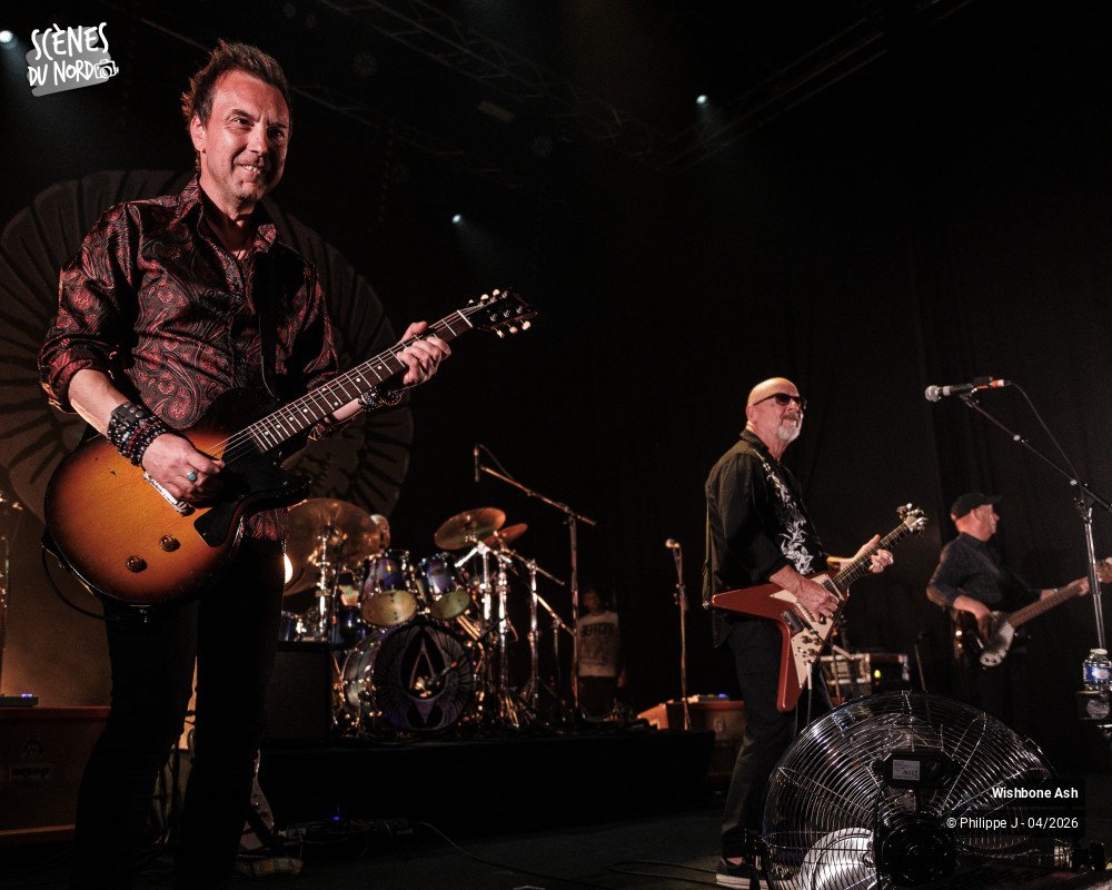 3/12 photos du spectacle Wishbone Ash