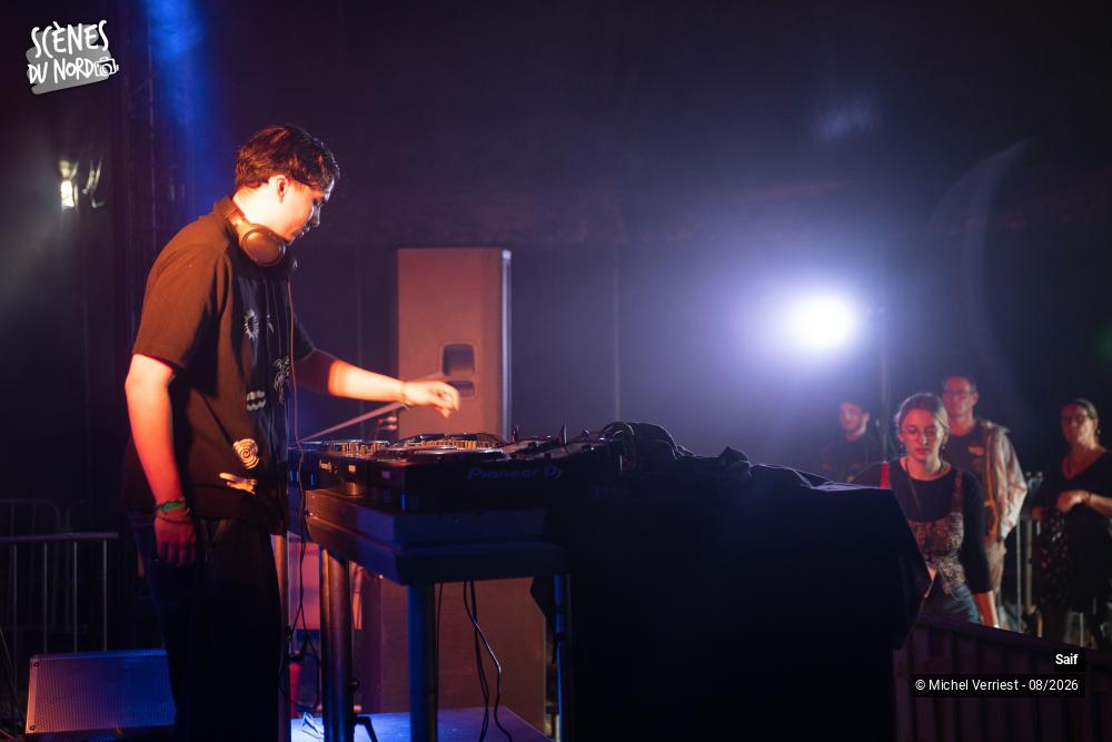 13/20 photos du spectacle SAIF "scène électro" Hush festival