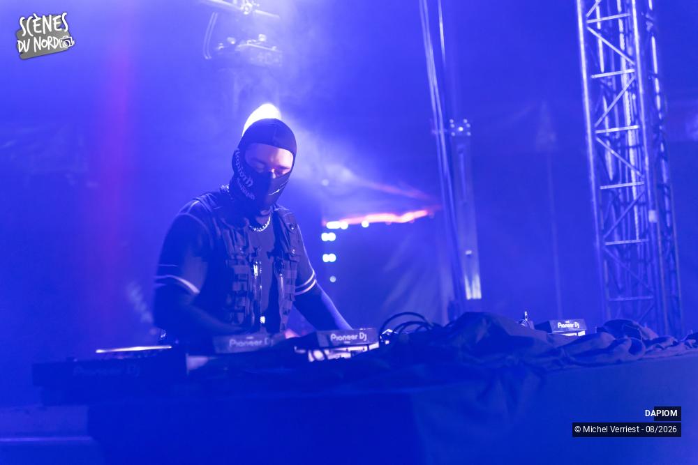 15/20 photos du spectacle DAPIOM "scène électro" Hush festival