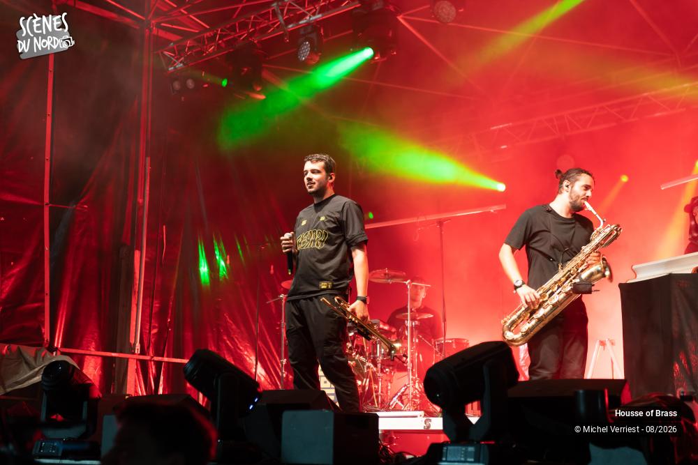 3/20 photos du spectacle House of Brass  "scène principale" Hush festival
