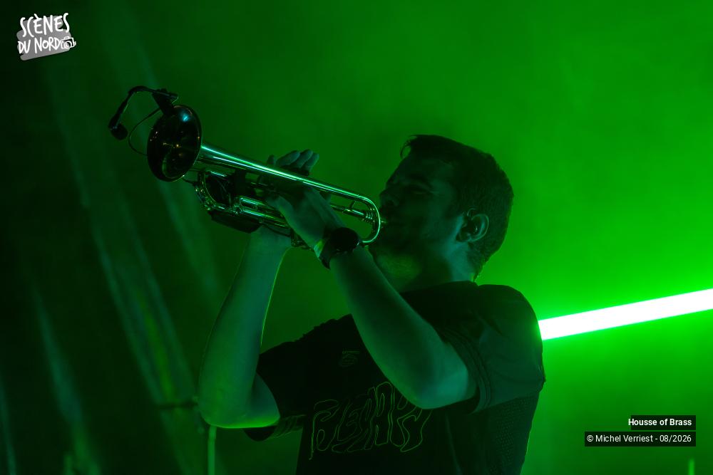 15/20 photos du spectacle House of Brass  "scène principale" Hush festival