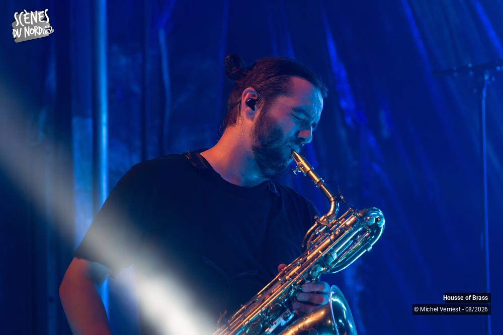 17/20 photos du spectacle House of Brass  "scène principale" Hush festival