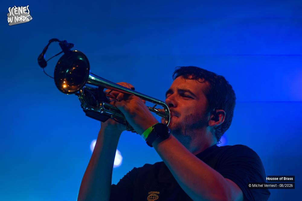 18/20 photos du spectacle House of Brass  "scène principale" Hush festival