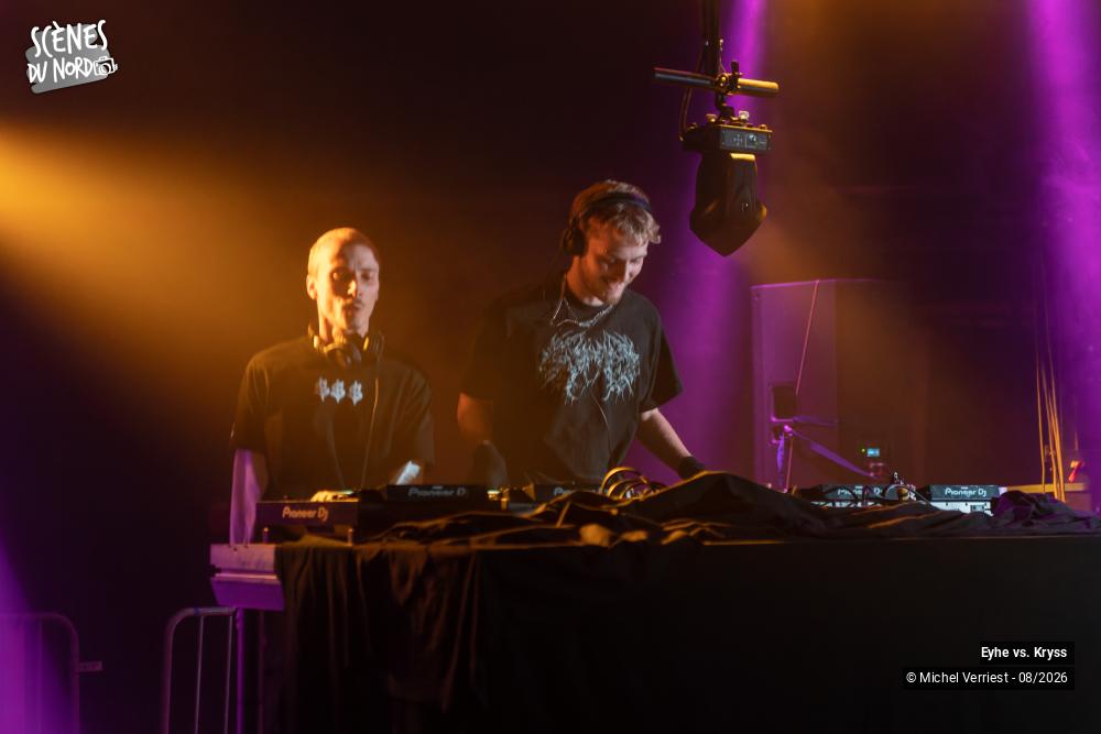 1/20 photos du spectacle Eyhe vs. Kryss "scène électro" Hush festival